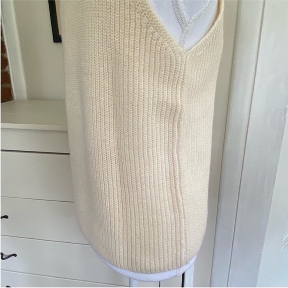 Theory Plaited Stripe Shell Paper Sweater - Picture 10 of 15